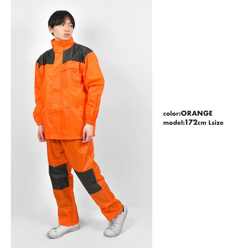 オレンジ 防水レインウェア 3L Amazon.co.jp: [APt PRO] AP300 オレンジ レインスーツ レイン