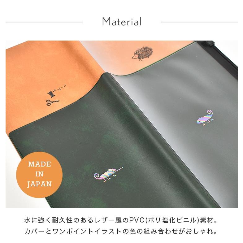 ブックカバー COTOMO ポケット付き 手帳カバー ノートカバー フラット