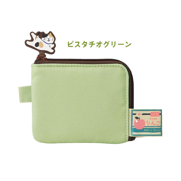 LIHIT LAB. ミニ財布 レディース 使いやすい カードケース ねこ