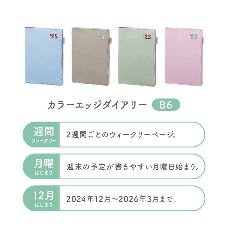レイメイ藤井 ダイアリー 手帳 2025年 12月始まり B6 スケジュール帳