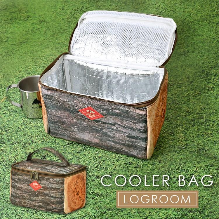 保冷バッグ かわいい 保冷カバン アウトドア おしゃれ 保冷ポーチ 丸太
