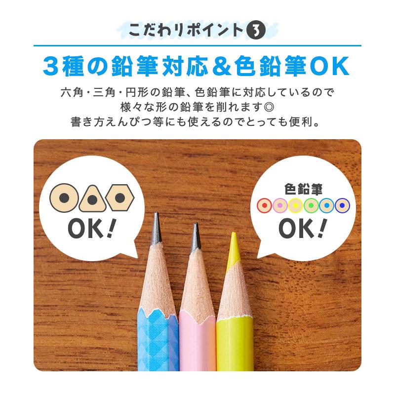 レイメイ藤井 鉛筆削り 手動 ケズルトン えんぴつ削り 小さい 卓上