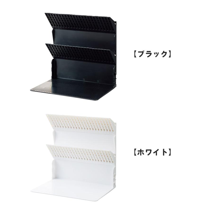 LIHIT LAB. ブックスタンド 卓上 倒れない ブックエンド 本立て