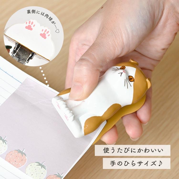 セトクラフト ホッチキス 猫 グッズ 雑貨 かわいい 文具 文房具 セトクラフト ホッチキス 猫 グッズ 雑貨 かわいい 文具 文房具