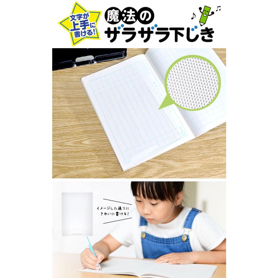 下敷き 下じき したじき B5 サイズ 透明 ザラザラ 字が上手に書ける 小学生 低学年 小学一年生 学校ノート 学習帳サイズ 運筆力 レイメイ クリア 透明 入学準備 Hauhau 通販 Paypayモール