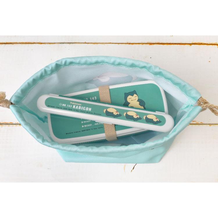 弁当袋 巾着 カビゴン ポケモン 女の子 巾着袋 かわいい ランチ巾着 通園 こども マチ付き キャラクター 最安値に挑戦 ランチバッグ 通学 お弁当袋 ランチ
