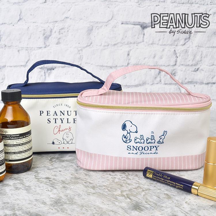 バニティポーチ 大容量 メイクポーチ スヌーピー かわいい 化粧ポーチ バニティ ポーチ キャラクター Snoopy Peanuts 大きめ 化粧 収納 シンプル 化粧ケース Hauhau 通販 Paypayモール