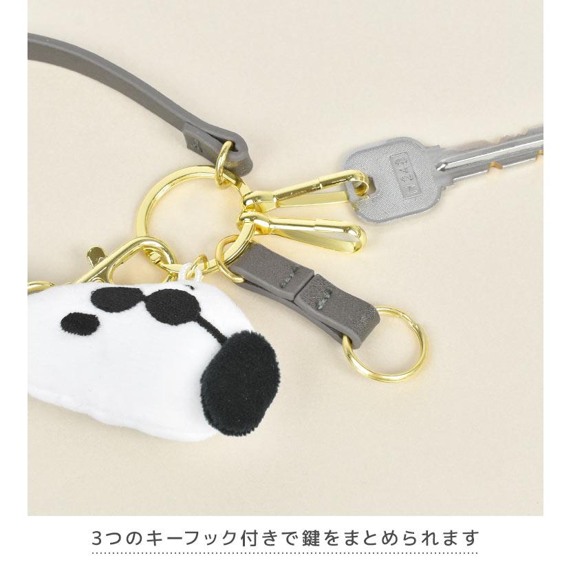 SNOOPY スヌーピー キーホルダー キャラクター キーチャーム 3連 SNOOPY スヌーピー キーホルダー キャラクター キーチャーム 3連