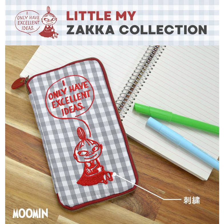 ペンケース おしゃれ 女子 学生 ペンポーチ 高校女子 ガジェットポーチ かわいい レディース トラベルポーチ ミイ ムーミン リトルミィ Moomin 北欧 Hauhau 通販 Paypayモール
