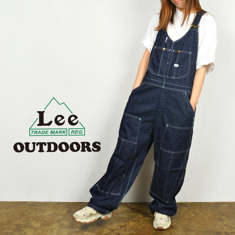 LEE ヒッコリーストライプ オーバーオール アウトドアEDWINキャンプ