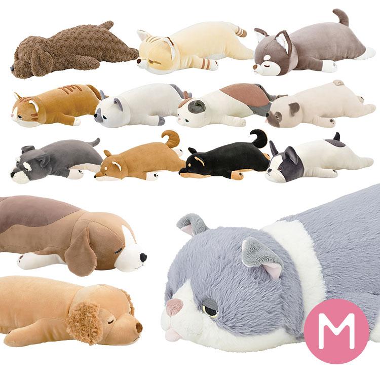 抱き枕 ぬいぐるみ ねむねむアニマルズ 抱きまくら プレミアム 大きい アニマル Mサイズ かわいい キャラクター 女の子 もちもち 大きめ M プレゼント ギフト Lib Nema Daki M Hauhau 通販 Yahoo ショッピング