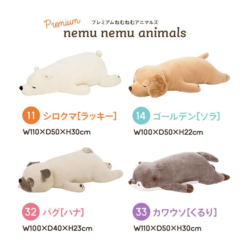 ねむ〜 ねむねむアニマルズ つむぎ 抱きまくらM ロップイヤーラビット
