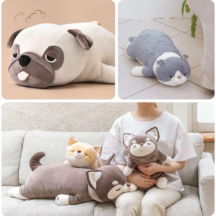 抱き枕 ぬいぐるみ ねむねむアニマルズ 大きい Lサイズ かわいい 抱き枕 ぬいぐるみ ねむねむアニマルズ 大きい Lサイズ かわいい