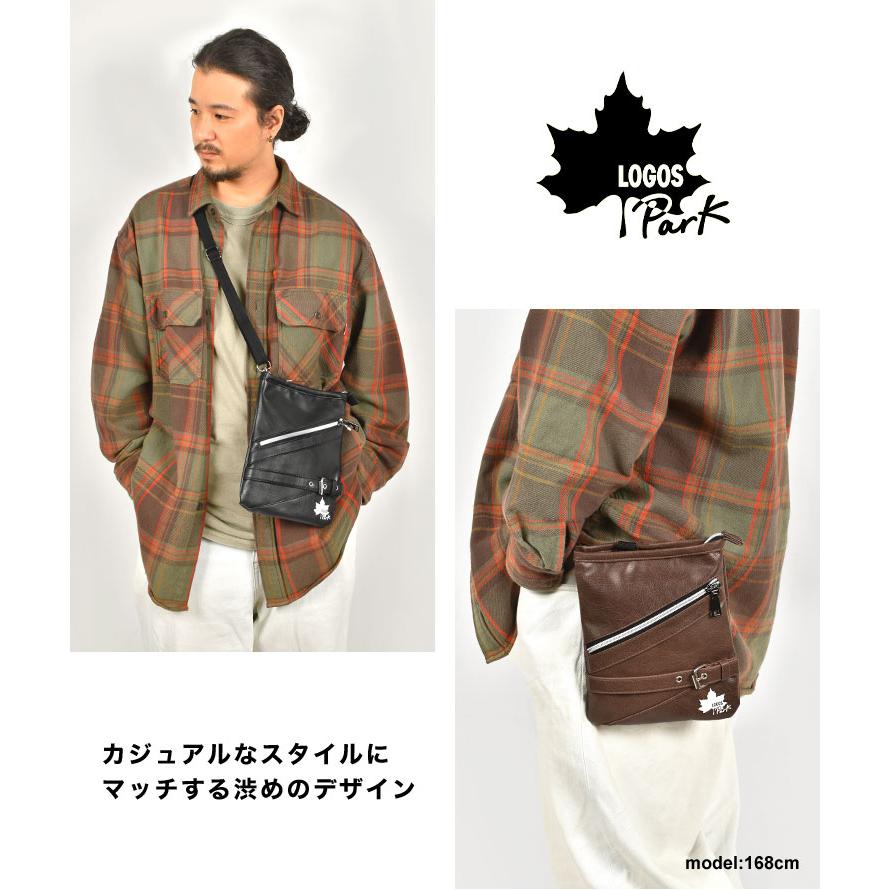 LOGOS（ロゴス） ショルダーバッグ メンズ 斜めがけ ブランド シザー