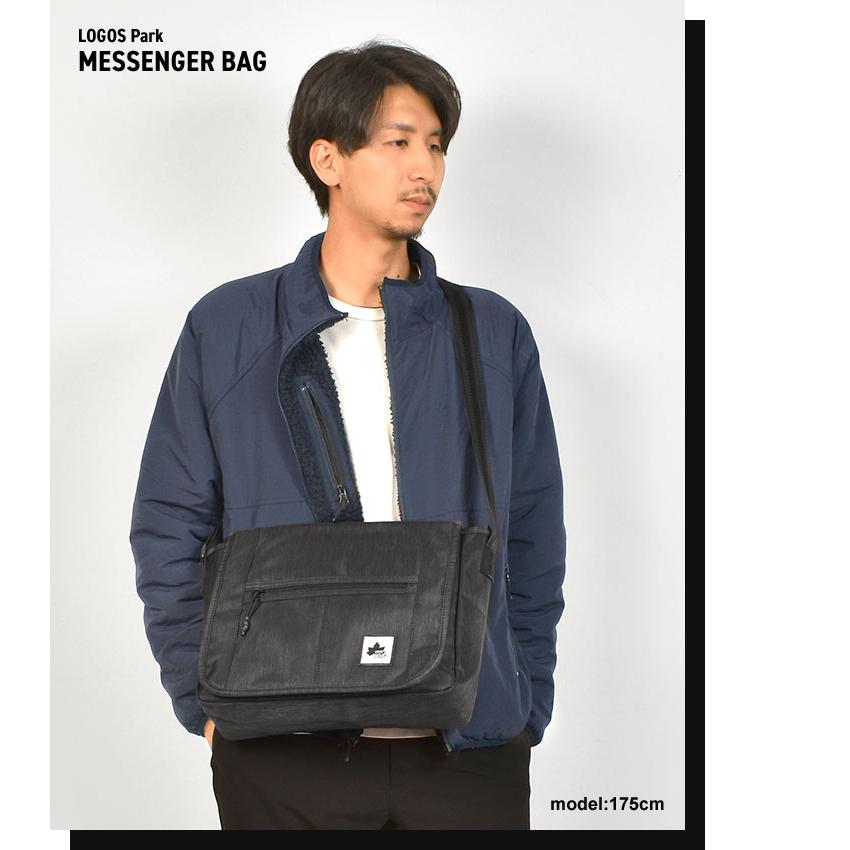 LOGOS ショルダーバッグ ロゴス メンズ 斜めがけ ブランド 鞄 黒 LOGOS ショルダーバッグ ロゴス メンズ 斜めがけ ブランド 鞄 黒