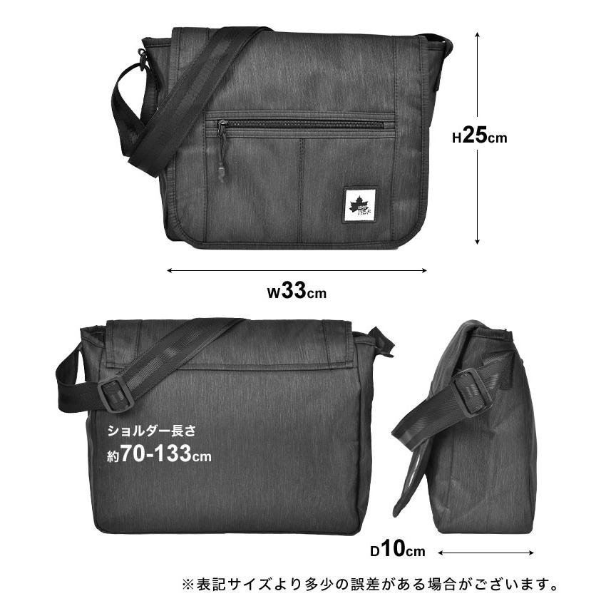 LOGOS ショルダーバッグ ロゴス メンズ 斜めがけ ブランド 鞄 黒