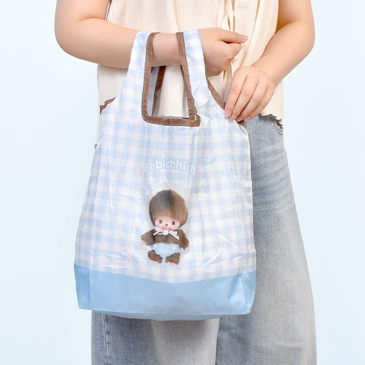 wiffle（ウィッフル） エコバッグ モンチッチ Monchhichi ベビチッチ
