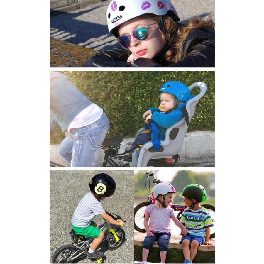 ヘルメット melon helmets メロン 2サイズ マグネット脱着 ドイツ 子供 ベビー 軽い 自転車 キッズ 子供用ヘルメット 流行｜hauhau｜12