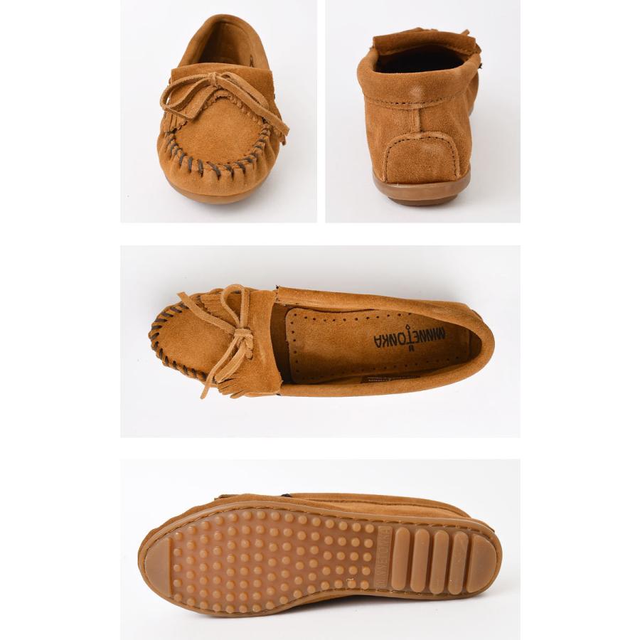 ミネトンカ モカシン 正規品 minnetonka キルティ スエード ハード  