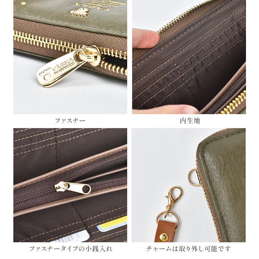 VASKA 長財布 by moz レディース ブランド ヴェスカバイモズ