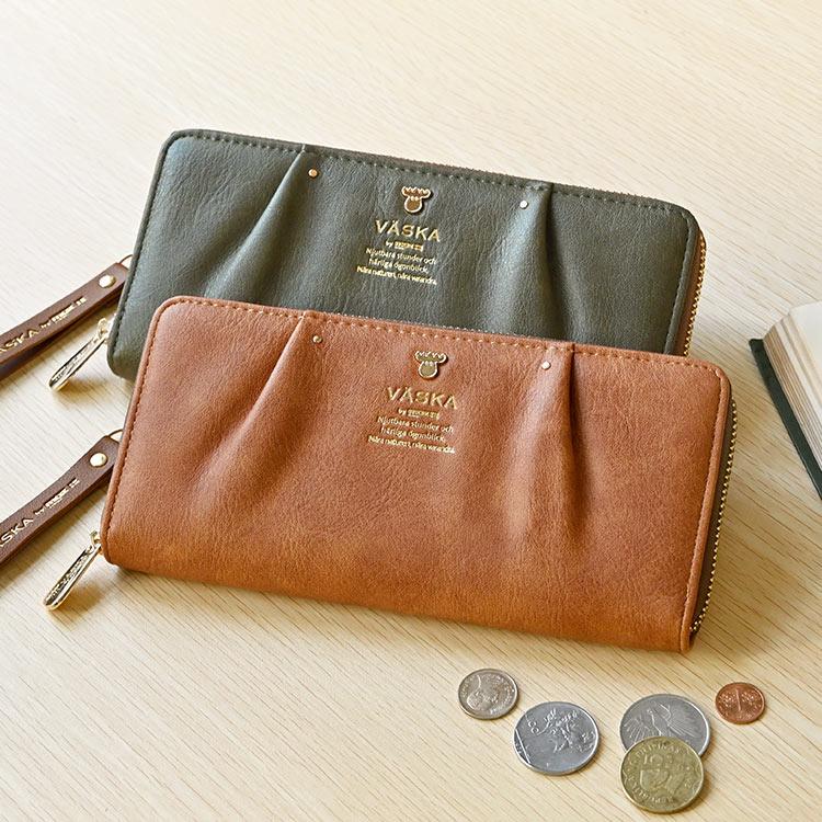 【ポケットが多くて使いやすい♪】エルメス★ロングウォレット VASKA 長財布 by moz レディース ブランド ヴェスカバイモズ