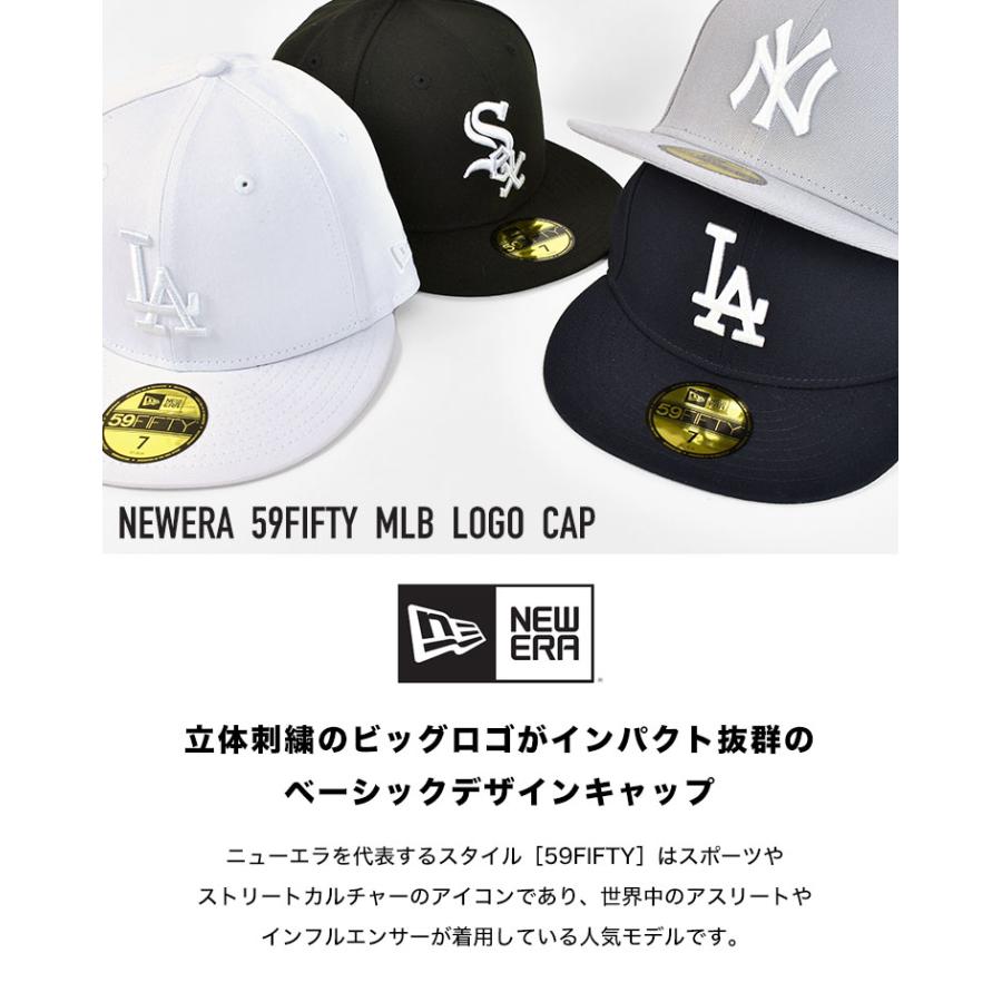 キャップ ニューエラ レディース 深め ブランド 黒 59FIFTY