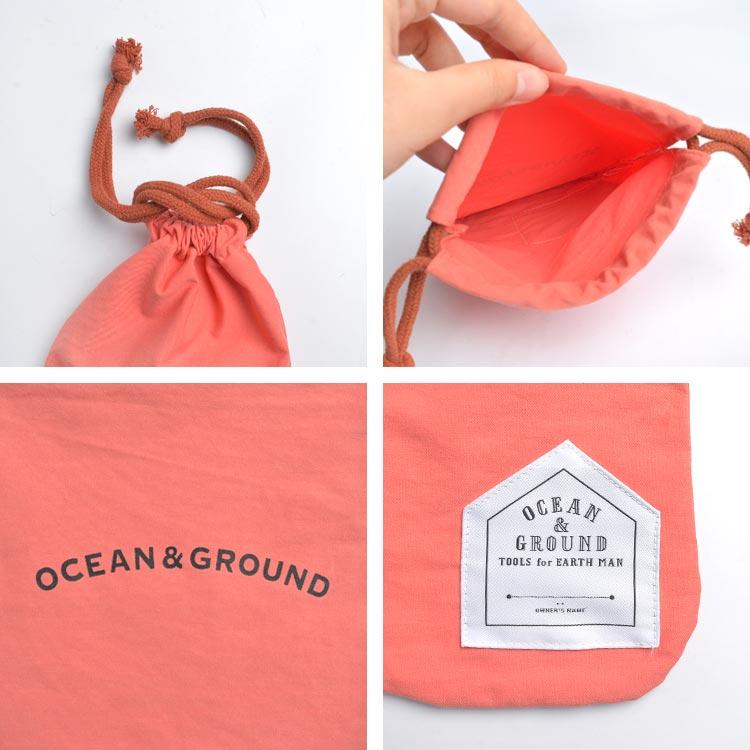 Ocean&Ground（オーシャンアンドグラウンド） 巾着 小 巾着袋 コップ袋