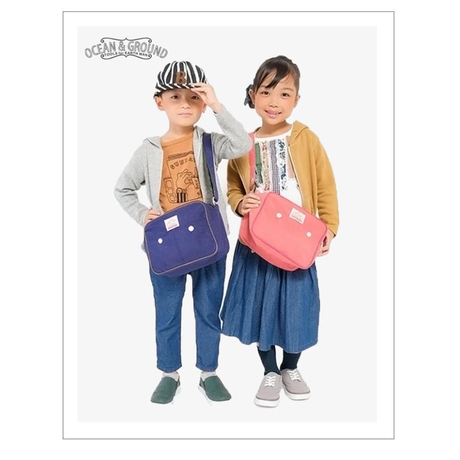 キッズ 通園バッグ Ocean Ground オーシャン アンド 日本 グラウンド 斜めがけ 通園 こども 通学 ショルダーバッグ 子供
