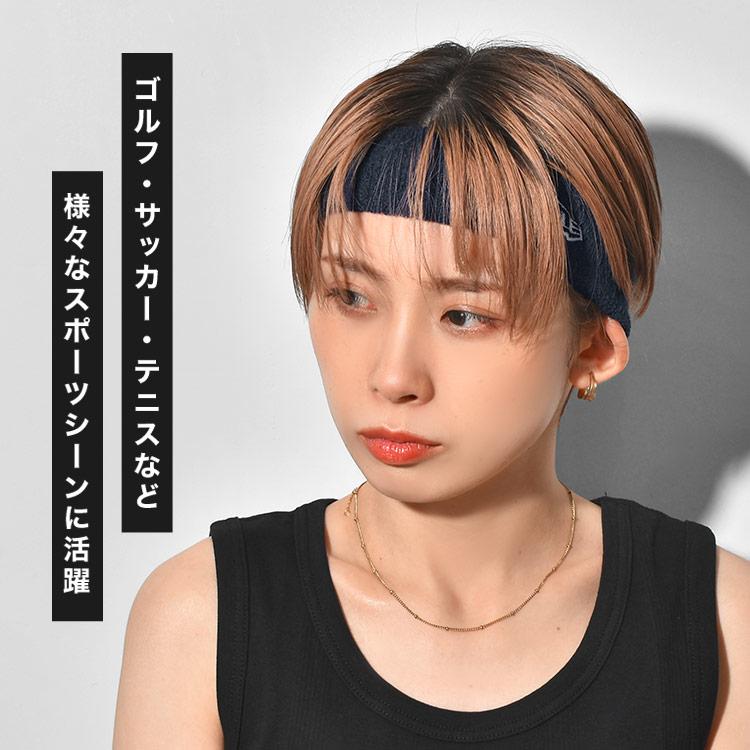 THE BONEZ ハンドタオル＆カラビナ 黒/2枚セット ヘアバンド ヘッドバンド 2個セット 汗止め スポーツ ブラック