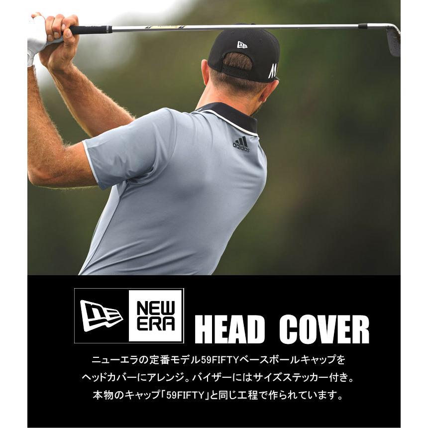 ゴルフ ヘッドカバー 帽子 New Era ニューエラ ドライバー用 ゴルフ用品 ゴルフアクセサリー 59fifty おしゃれ 面白い 帽子型 Hauhau 通販 Paypayモール