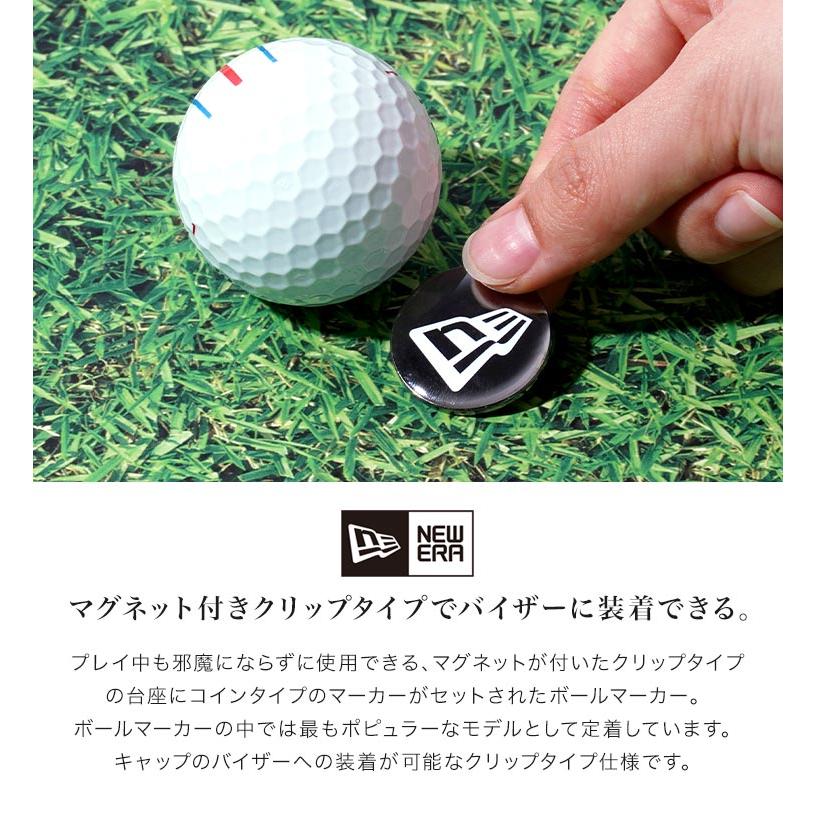 ニューエラ NEWERA ゴルフ GOLF ボールマーカー ゴルフマーカー マグネット ブランド クリップ おしゃれ ボックスロゴ｜hauhau｜08