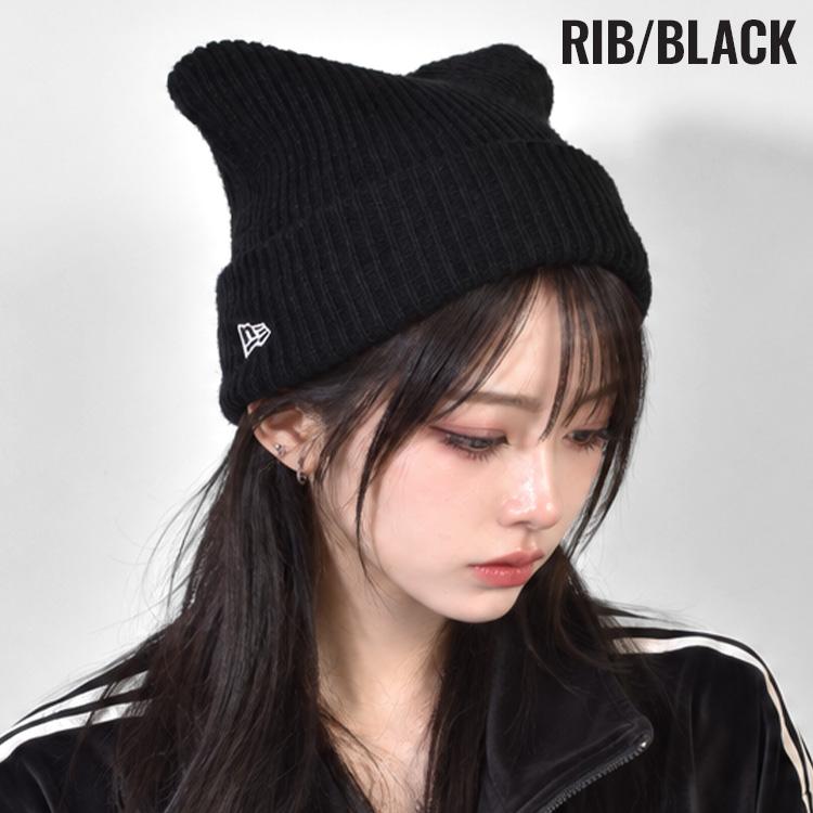 NEW ERA（ニューエラ） 猫耳 ニット帽 レディース NEWERA 15119593