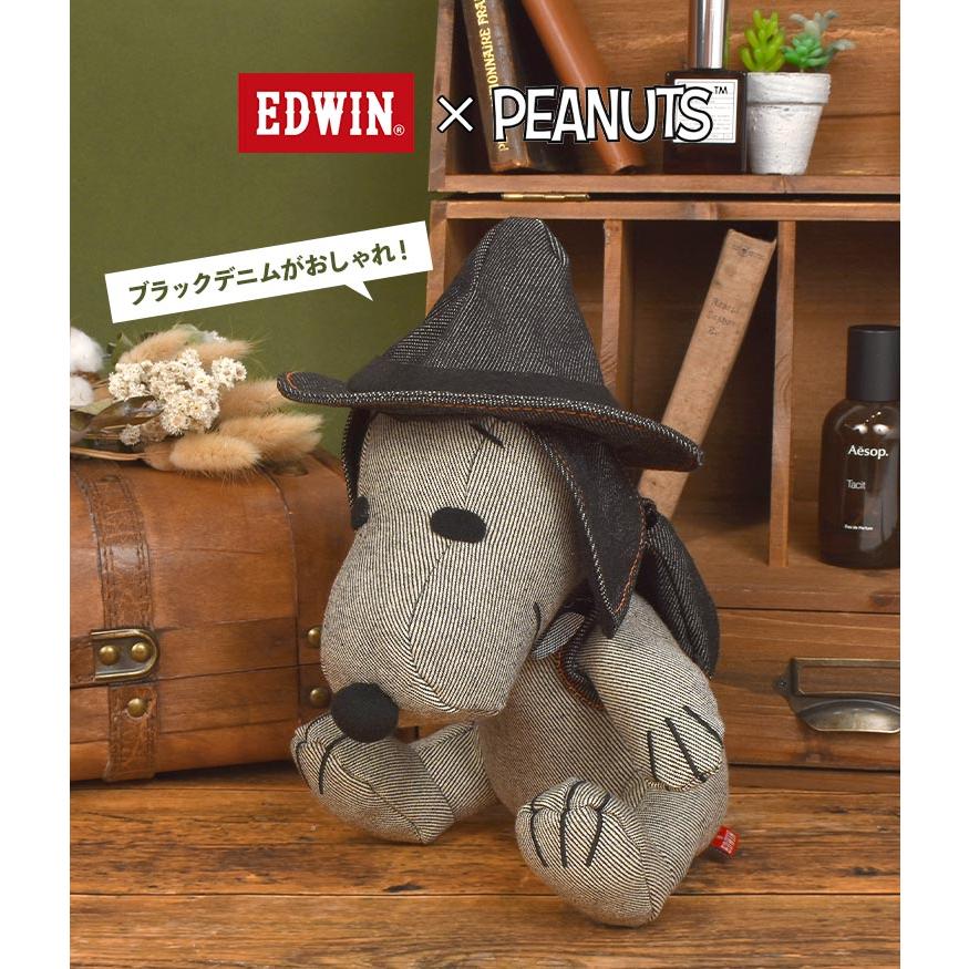 EDWIN ぬいぐるみ スヌーピー デニム ビーグルスカウト EDWIN ぬいぐるみ スヌーピー デニム ビーグルスカウト