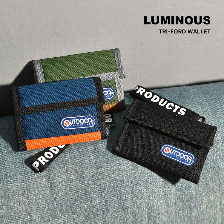 ATTITUブラック三つ折り財布 ストラップ付き ATTITUブラック三つ折り財布 ストラップ付き