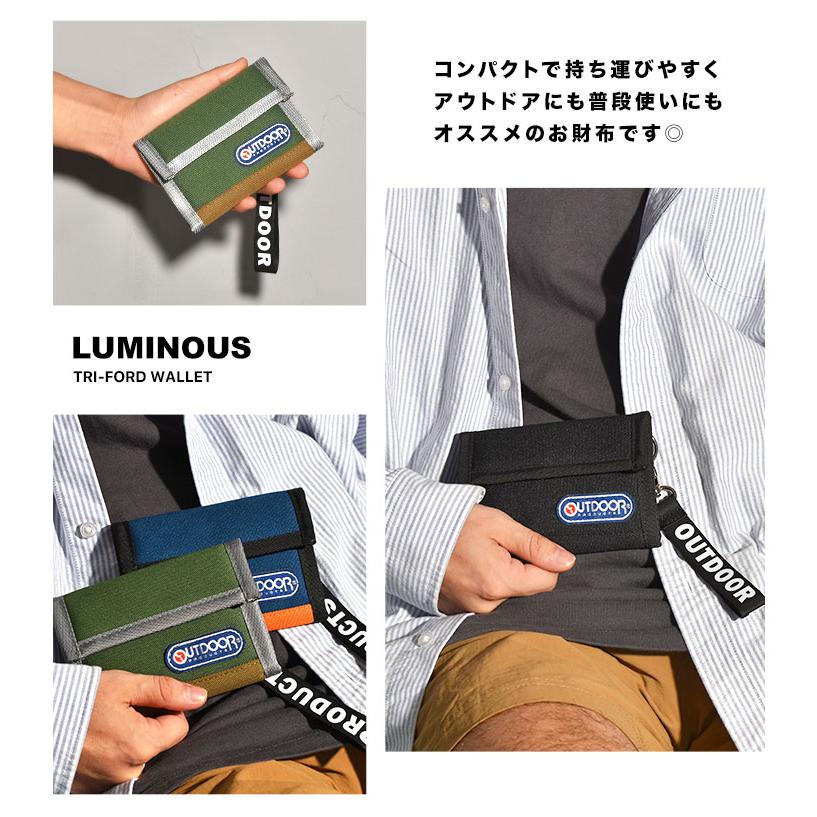 OUTDOOR PRODUCTS（アウトドアプロダクツ） 三つ折り財布 メンズ