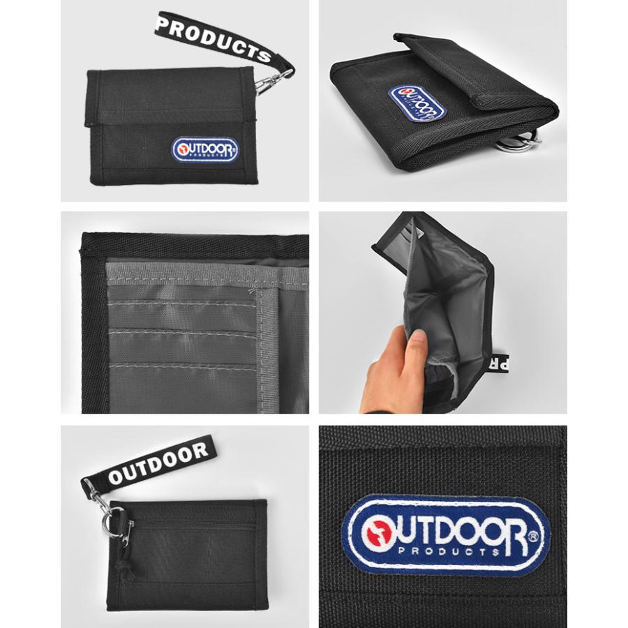 OUTDOOR PRODUCTS（アウトドアプロダクツ） 三つ折り財布 メンズ