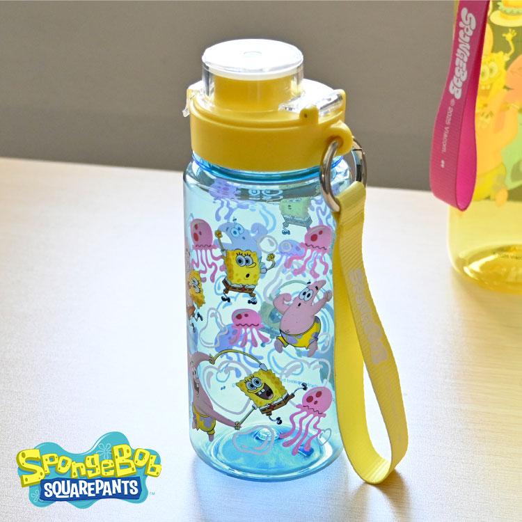 大西賢製販 水筒 クリアボトル スポンジボブ 直飲み ドリンクボトル