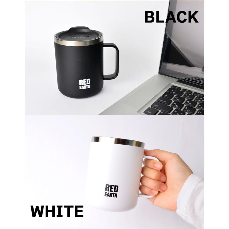 Sale 80 Off マグカップ 保温 保冷 おしゃれ ふた付き ステンレス Red Earth レッドアース 370ml メンズ レディース かっこいい 真空断熱構造 女性 男性 白 黒 シンプル 通勤 Discoversvg Com