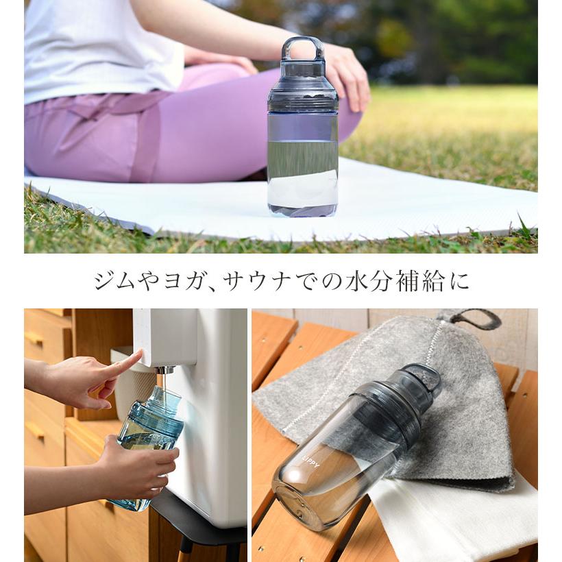 OSK（オーエスケー） ウォーターボトル 目盛り 700ml LIPPY クリア