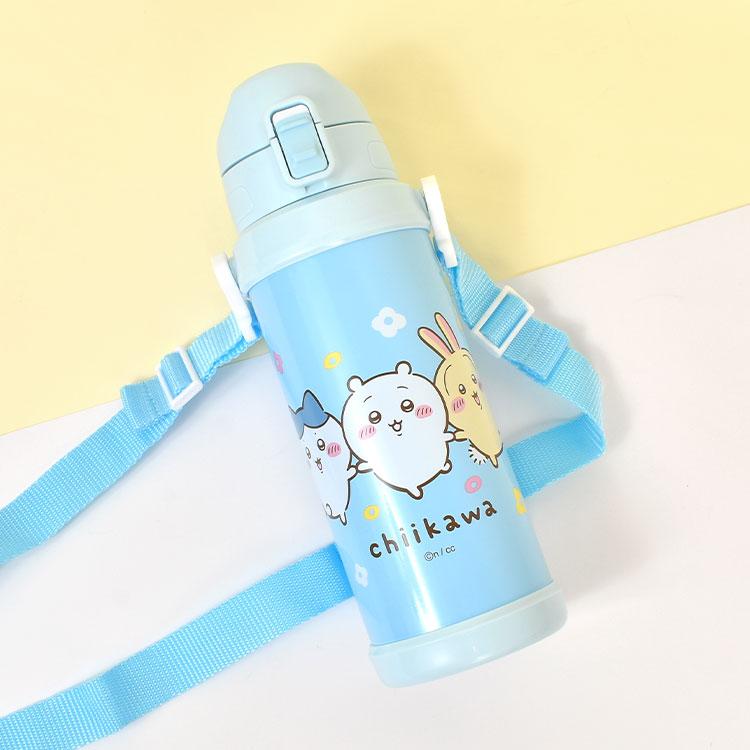 水筒 キッズ ちいかわ 保冷 軽量 800ml 直飲み ステンレスボトル