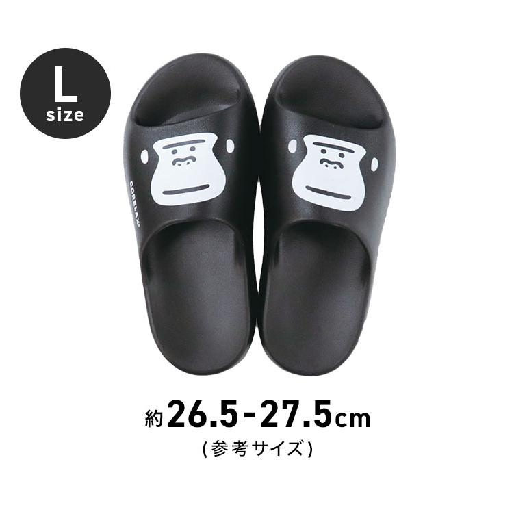 ごリラックス サンダル L 25 26 27 28 cm メンズ EVA 厚底 ユニ