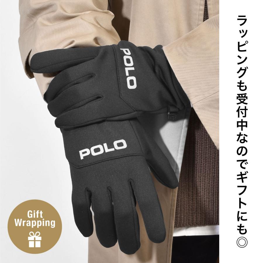 POLO RALPH LAUREN（ポロ・ラルフローレン） 手袋 メンズ ポロ ラルフ 