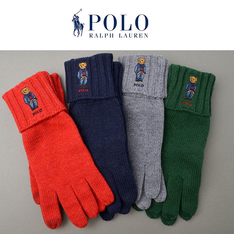 安い正規店 手袋 スマホ対応 スマートフォン対応 グローブ ポロベア デニム ブランド Hauhau 通販 Paypayモール ポロベア Polo Ralph Lauren ポロ ラルフローレン 手袋 レディース メンズ おしゃれ 限定sale本物保証
