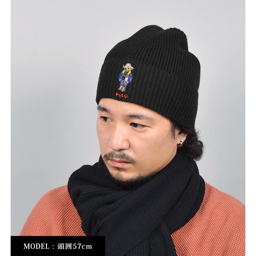 ニット帽 ラルフローレン ポロベア レディース メンズ POLO RALPH