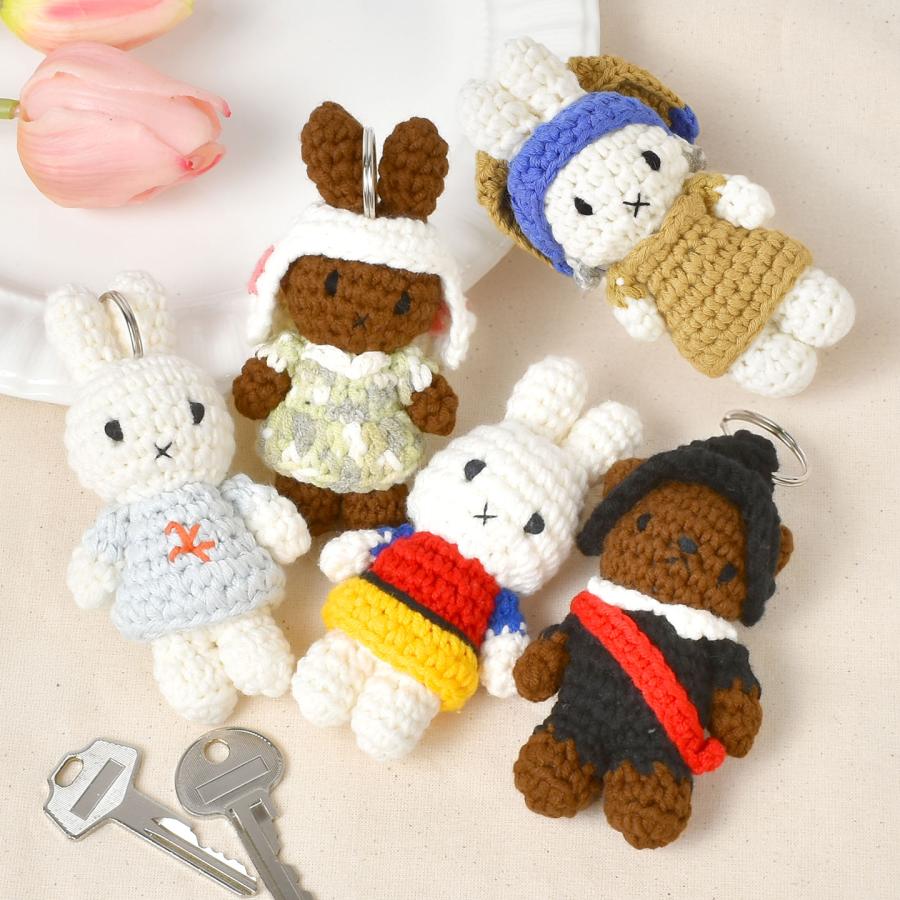 ミッフィ　ボリス　 ぬいぐるみ　キーホルダー　ジャストダッチ Miffy（ミッフィー） ジャストダッチ キーホルダー 名画 ミュージアム