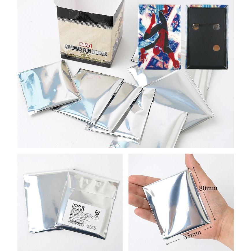 注文後の変更キャンセル返品 缶バッジ マーベル Marvel スクエア キャプテンアメリカ アイアンマン スパイダーマン ドクター ストレンジ マイティー ソー 送料無料 Riosmauricio Com