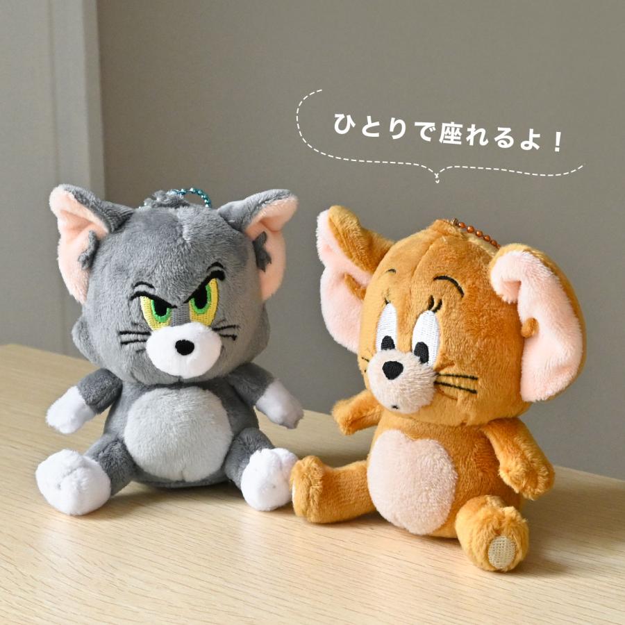 トムとジェリー キーホルダー ぬいぐるみ マスコット トム ジェリー
