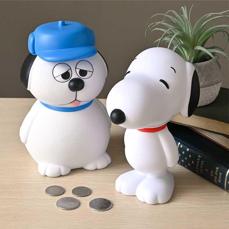 SNOOPY（スヌーピー） 貯金箱 オラフ コインバンク ソフビバンク