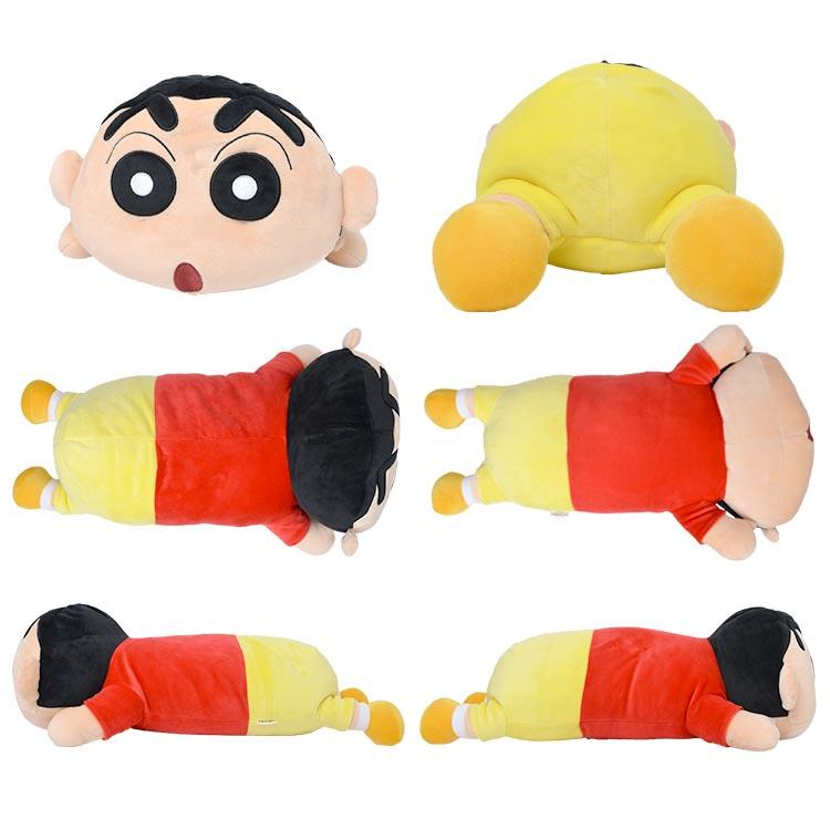 クッション クレヨンしんちゃん クレしん もっちり寝そべりクッション