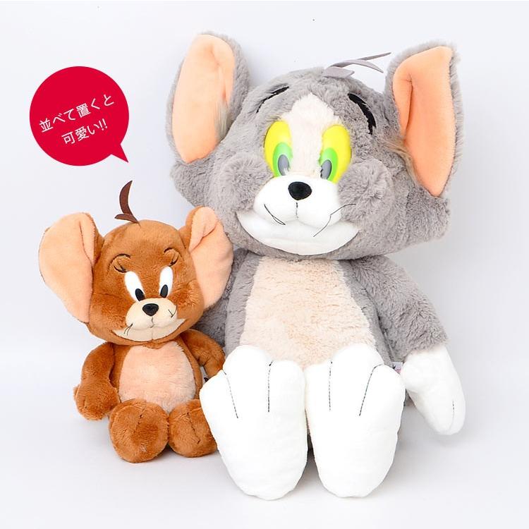特大！トムとジェリー ぬいぐるみセット (茶色とグレー) トムとジェリー BIGぬいぐるみセット (茶色とグレー)